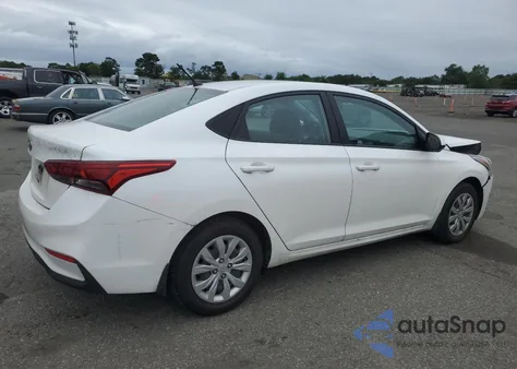 2021 Hyundai Accent Se из США, поврежденный, VIN 3KPC24A60ME152827